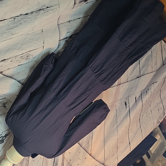 Pomander Place Navy Mable Midi Dress In Medium - Picture 10 of 12